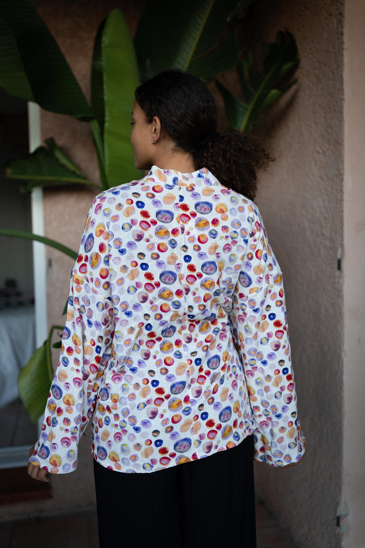 BLOUSE  KIMONO