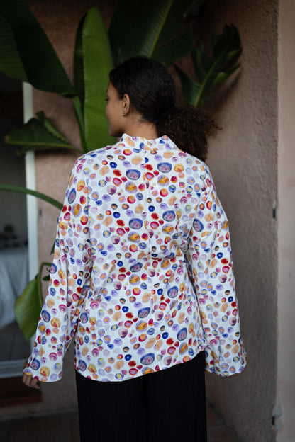 BLOUSE  KIMONO