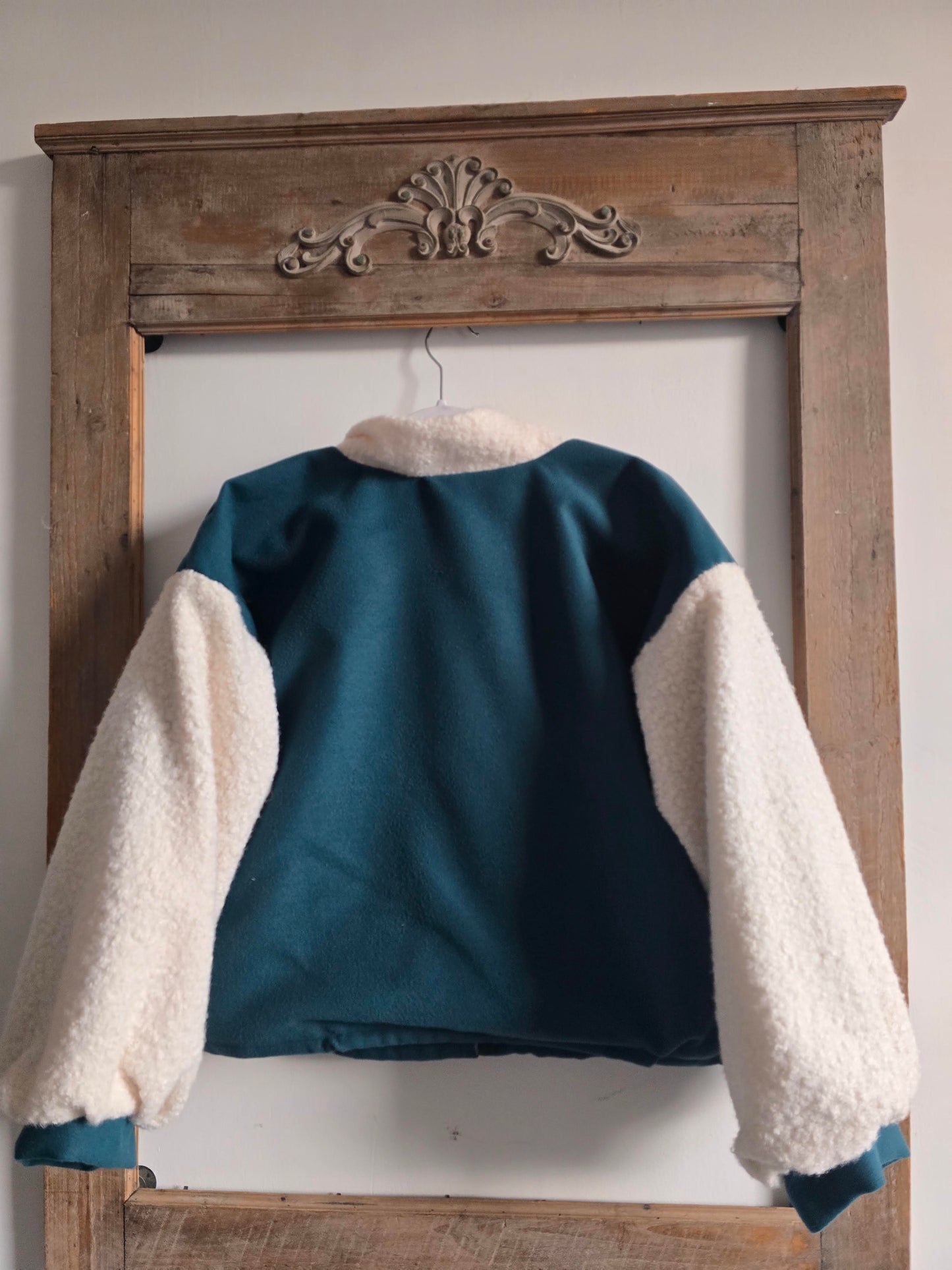 VESTE BLOUSON CABAN ET SHERPA